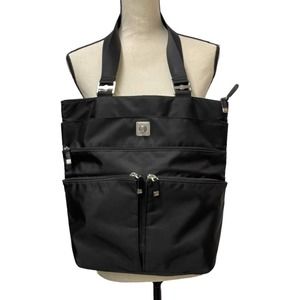 Baggallini Black Shoulder Tote Bag